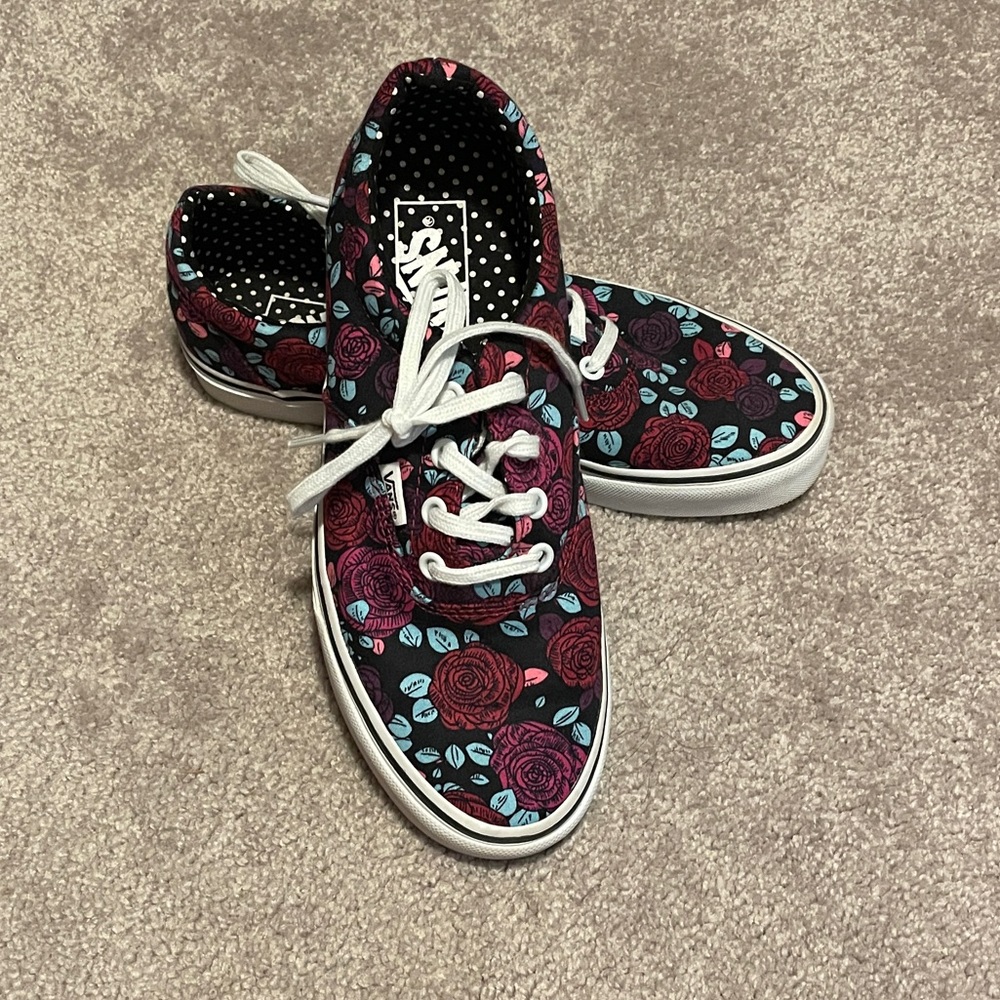 Floral Vans